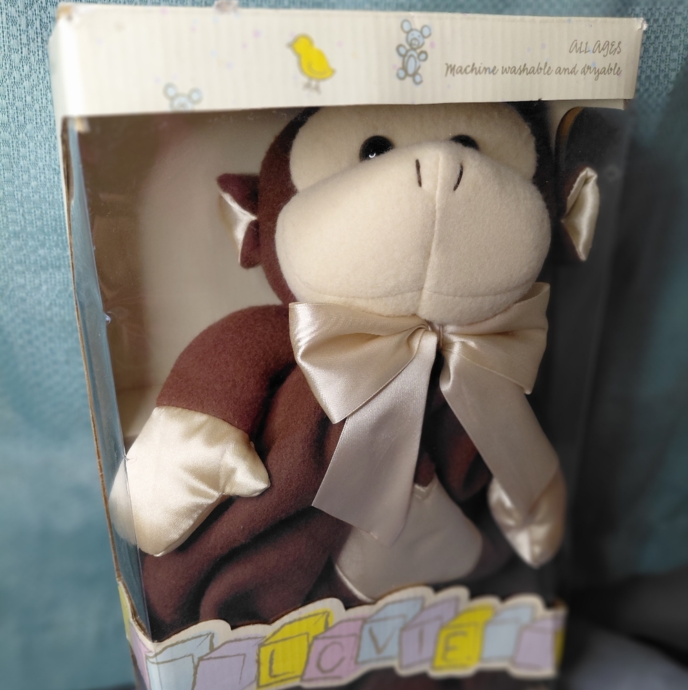 Lovie Komet Creations Security Blanket- MONKEY